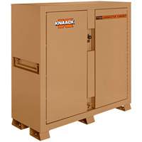Model 111 Jobsite Cabinet with Padlock, Steel, 47.5 Cubic Feet, Tan WestPier