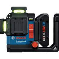 Laser dalignement/nivellement 360 connect&eacute; &agrave; faisceau vert &agrave; trois points WestPier