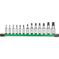 Jeu de douilles &agrave; embouts inviolables, Torx, Prise 1/4"/3/8", 13 mr WestPier