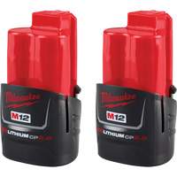 Batteries compactes M12 REDLITHIUM CP2.0, Lithium-ion, 12 V, 2 Ah WestPier
