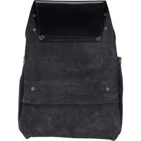 Sac robuste Phantom pour clous et outils, Cuir, 10 pochettes, Noir WestPier