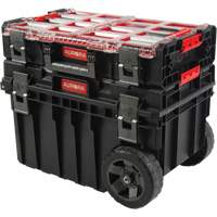 2-Piece Arx&reg; Rolling Tool Chest Set, 23-4/5" x 16" x 20-3/5", Black WestPier