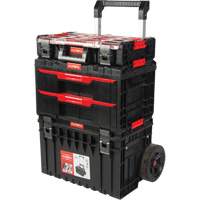 3-Piece Arx&reg; Rolling Toolbox Base Set, 25-1/5" x 19" x 42-2/5", Black WestPier