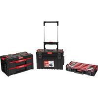 3-Piece Arx&reg; Rolling Toolbox Base Set, 25-1/5" x 19" x 42-2/5", Black WestPier