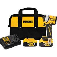 ATOMIC MAX* Cordless Impact Wrench With Hog Ring Anvil Kit, 20 V, 3/8" Socket WestPier