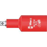 B/A VDE Insulated Connector, 3/8" Drive, 1/4" Socket, 2.59" L, Ball WestPier