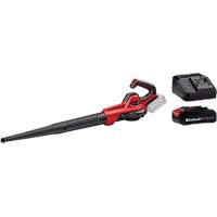 Cordless 110 CFM Universal Blower with 2.5Ah Battery & Charger Starter Kit, 18 V, 155.34 MPH Output, Battery Powered WestPier