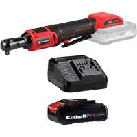 Cordless Ratchet with 2.5Ah PXC Battery & Charger Starter Kit, 18 V, 3/8" Drive WestPier