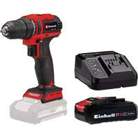 Cordless Drill/Driver with 2.5Ah PXC Battery & Charger Starter Kit, Lithium-Ion, 18 V, 3/8" Chuck, 354 in-lbs Torque WestPier
