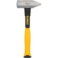 Fiberglass Blacksmith Hammer, 4 lbs Head Weight WestPier