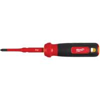 2-in-1 1000V Insulated Flip Shank Multi-Bit Screwdriver, 8-4/5" L, Cushion Grip Handle WestPier