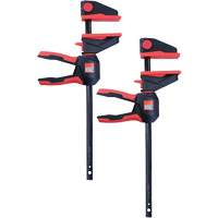 Ensemble de serre-joints &agrave; g&acirc;chette pour barres &agrave; une main avec poign&eacute;e rotative &agrave; 360°, 12" (304,8 mm) WestPier