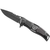 Electrician's Bearing-Assisted Open Pocket Knife, 2-95/100" Blade, Stainless Steel Blade, Aluminum Handle WestPier