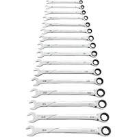 120XP Universal Spline XL Wrench Set, Ratcheting Combination, 16 Pieces, Metric WestPier