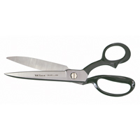 Wide Blade Industrial Shears, 6-1/8" Cut Length, Rings Handle WestPier