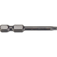 1/4" Torx&reg; Power Bits, Torx, T-5 Tip, 1/4" Drive Size, 1-15/16" Length WestPier