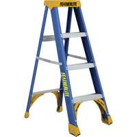 Industrial Duty Stepladders (6300 Series), 4', Fibreglass, 250 lbs. Capacity, Type 1 WestPier