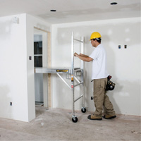 &eacute;chafaudages mobiles - &eacute;chafaudage maxi carr&eacute;, Cadre Aluminium, 74" p x 75" h WestPier