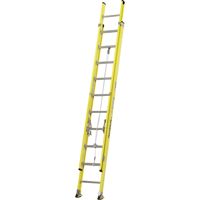 Industrial Extra Heavy-Duty Extension Ladders (9200 Series), 375 lbs. Cap., 32' H, Grade 1AA WestPier