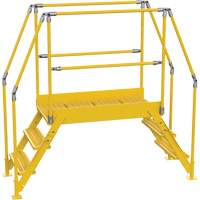 Crossover Ladder, 78-1/2" Overall Span, 30" H x 48" D, 24" Step Width VC444 | WestPier