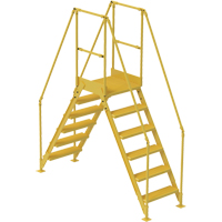 Crossover Ladder, 92" Overall Span, 60" H x 24" D, 24" Step Width WestPier