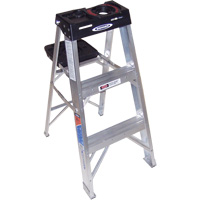 Step Ladder, 3', Aluminum, 300 lbs. Capacity, Type 1A VD557 | WestPier
