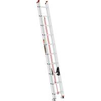 Jobsite Series Extension Ladder, 200 lbs. Cap., 20' H, Grade 3 WestPier