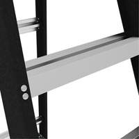 Step Ladder with Paint Tray, 10', Fibreglass, 250 lbs. Capacity, Type 1 WestPier