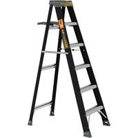 Step Ladder with Paint Tray, 6', Fibreglass, 250 lbs. Capacity, Type 1 WestPier