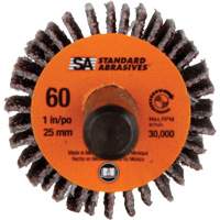 Standard Abrasives Flap Wheel, Aluminum Oxide, 60 Grit, 1" x 1" x 1/4" WestPier