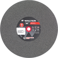 Bench Grinding Wheels, 10" x 1", 1" Arbor, 1 WestPier