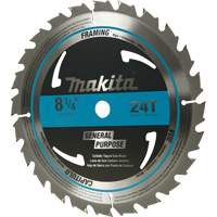 Carbide-Tipped Circular Framing Saw Blade, 8-1/4", 24 Teeth, Wood Use WestPier