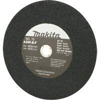 Meule abrasive pour scies &agrave; tronçonner et meuleuses dangle, 12" x 7/64", Arbre de 1", 4500 Tr/min WestPier