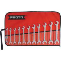 11-Piece Angled Open-End Wrench Set, Polished WestPier