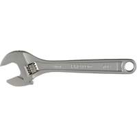 Adjustable Wrench With CLIK-STOP&reg;, 8" L, Plain WestPier