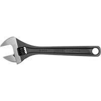 Adjustable Wrench, 10" L, Black Oxide WestPier