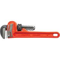Heavy-Duty Cast Iron Pipe Wrench, 3/4" Jaw Capacity, 6" Long, Powder Coated Finish, None Handle WestPier