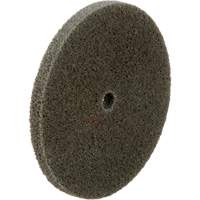 Standard Abrasives Unitized Wheel, 3" x 1/4", 1/4" Arbor, Fine Grit, Aluminum Oxide WestPier