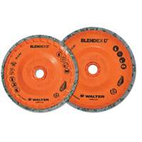 Blendex U Finishing Cup Disc, 4-1/2" Dia., Fine Grit, Silicon Carbide WestPier