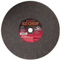 EZ-Chop<sup>®</sup> Chop Saw Wheel, 14" x 3/32", 1" Arbor, Type 1, Aluminum Oxide, 4400 RPM WI910 | WestPier