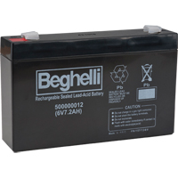 Sealed Lead Acid Batteries, 6 V, 7.2 Ah WestPier