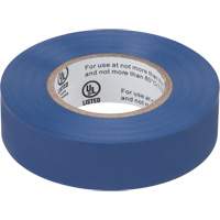 Electrical Tape, 19 mm (3/4") x 18 M (60'), Blue, 7 mils XH385 | WestPier