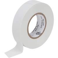 Electrical Tape, 19 mm (3/4") x 18 M (60'), White, 7 mils XH386 | WestPier