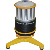 Beacon360 GO Portable Work Light with Floor Stand, LED, 45 W, 6000 Lumens, Aluminum Housing WestPier