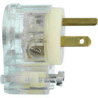 Prise de rallonge &agrave; angle de qualit&eacute; hospitali&egrave;re, Nylon, 15 A, 125 V WestPier