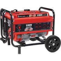 Generator with Wheel Kit, 5100 W Surge, 4000 W Rated, 120 V/240 V, 15 L Tank XI497 | WestPier