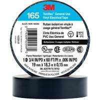 Temflex™ General Use Vinyl Electrical Tape 165, 19 mm (3/4") x 18 M (60'), Black, 6 mils XI861 | WestPier