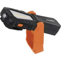 Rechargeable COB Work Light with Magnetic Pivot Base, LED, 240 Lumens, Plastic Housing XJ168 | WestPier
