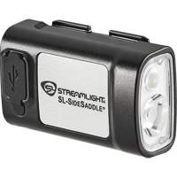SL-SIDESADDLE&reg; USB Hardhat & Helmet Light, LED, 350/320/400 Lumens, 6.25/7/5 Hrs. Run Time, Rechargeable Batteries WestPier