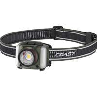 FL97R Tri-Colour Headlamp with Twist Focus & Voice Activation, LED, 830 Lumens, 2 Hrs. Run Time, Rechargeable Batteries WestPier
